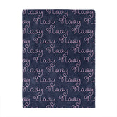 Lofaris Personalized Name Blanket Curve Font Funny Kids Gift